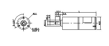 TE-22BH　外観図