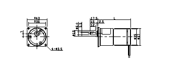 TE-40BLS　外観図