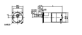 TE-40DHL　外観図